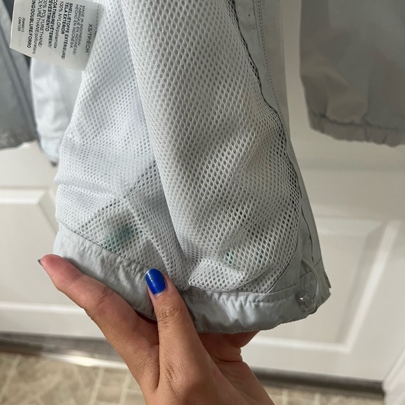 Women’s Light Grey Under Armor Rain Coat - Picture 4 of 8